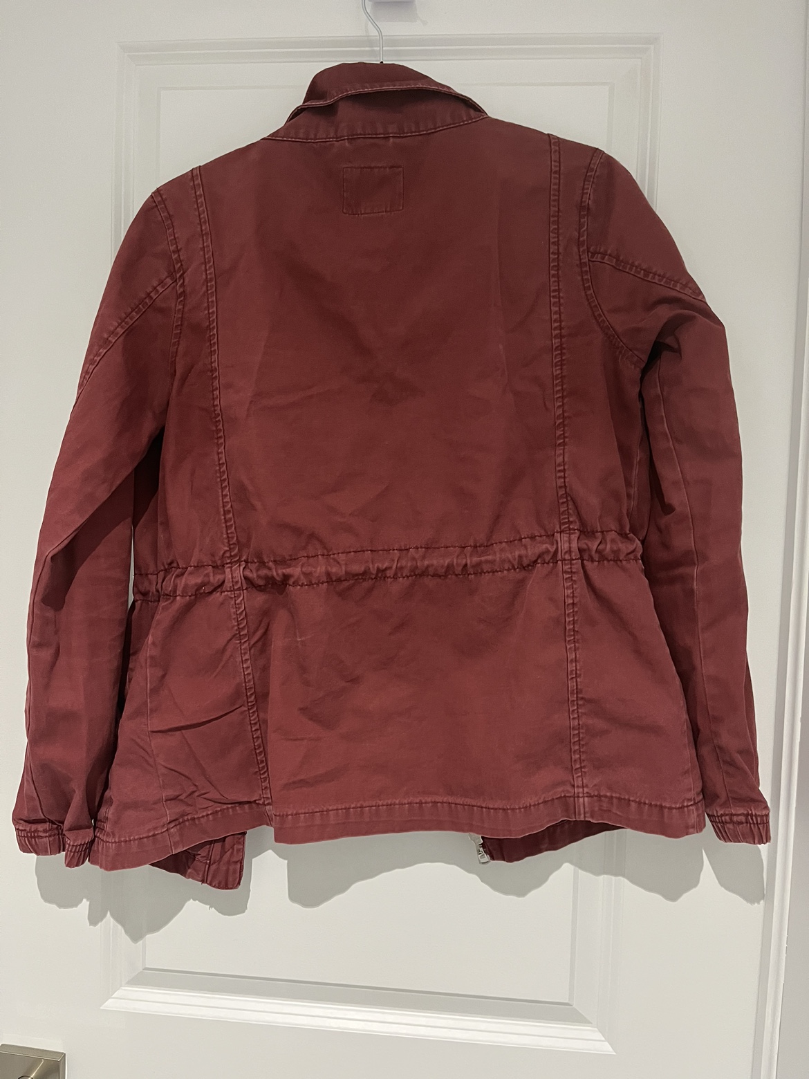Women’s Small Jacket - Maroon image indicator(3)