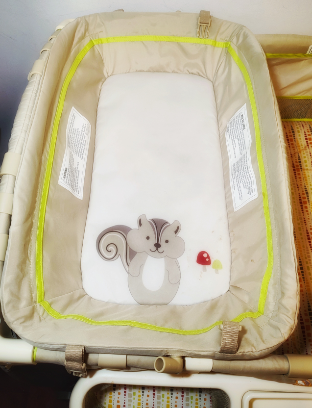 Baby playpen and bassinet + Mattress included image indicator(3)