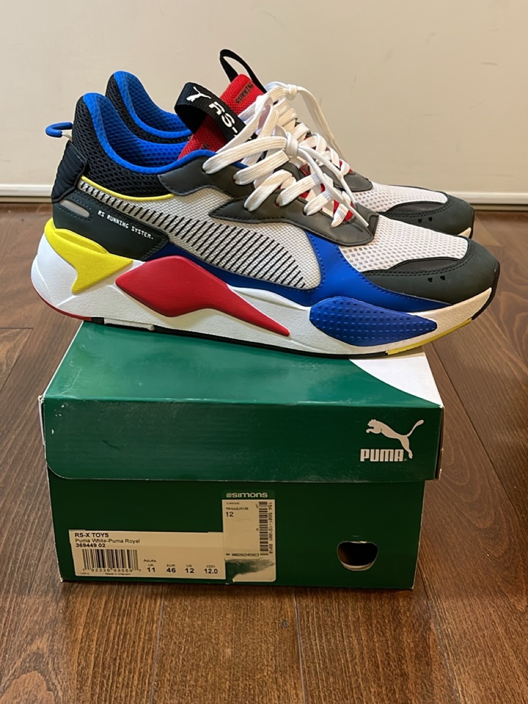 LNIB Puma RS-X Toys men’s sneakers