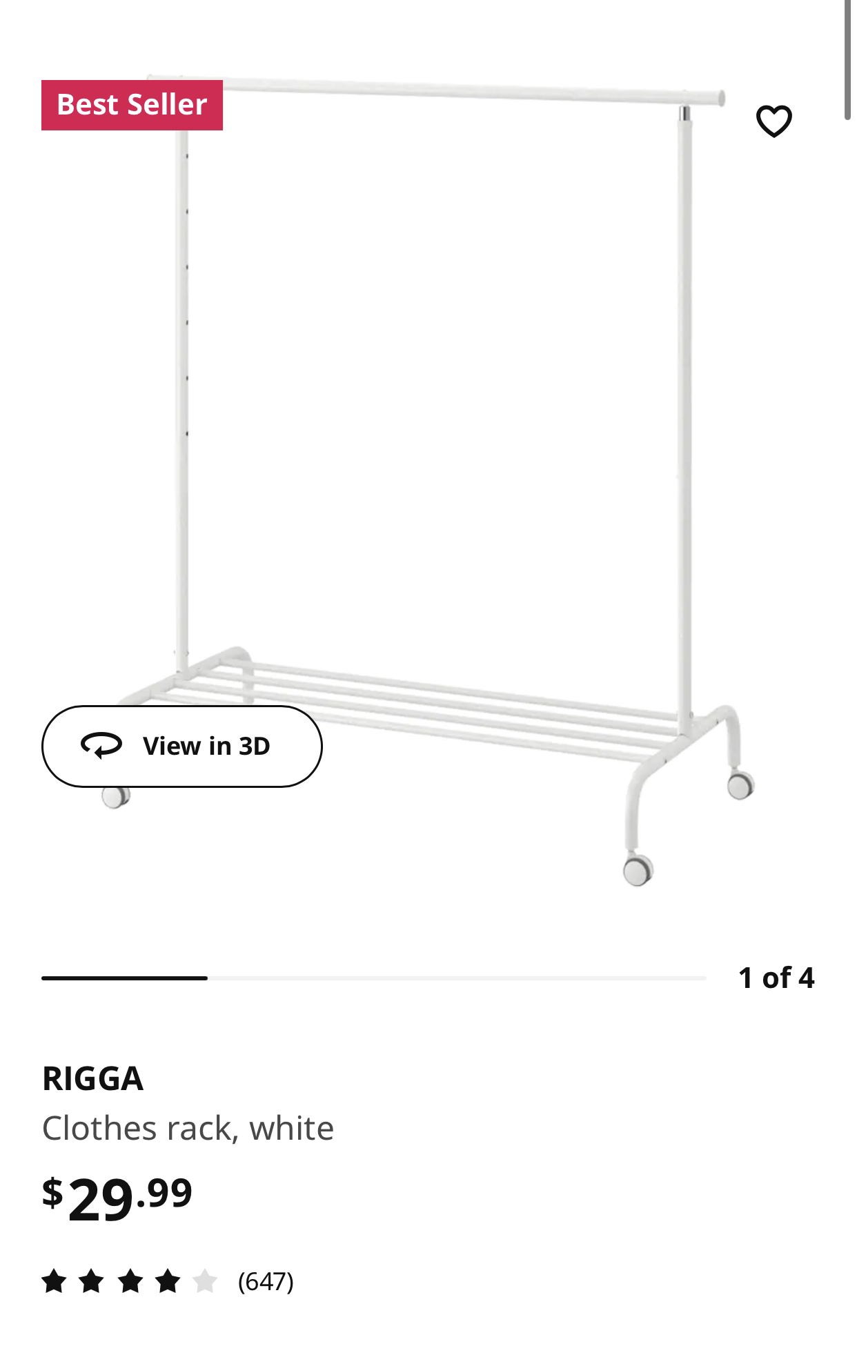 Clothing rack & storage - photo 3