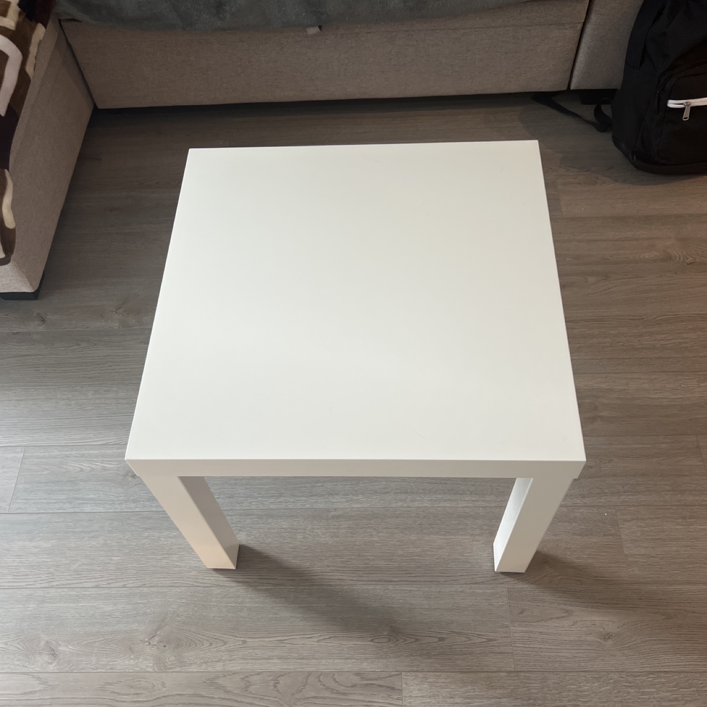 Small white coffee table - photo 2