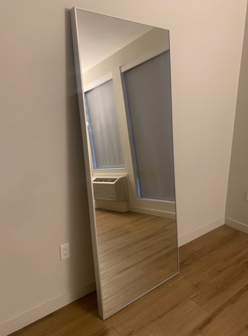 Full length Mirror - White Frame thumbnail