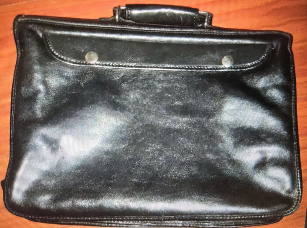 Italian Designer Roberto Firenze Hand-Made Leather Brief Case image indicator(8)