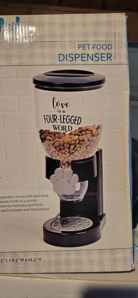 #freecycle dog feeder. thumbnail