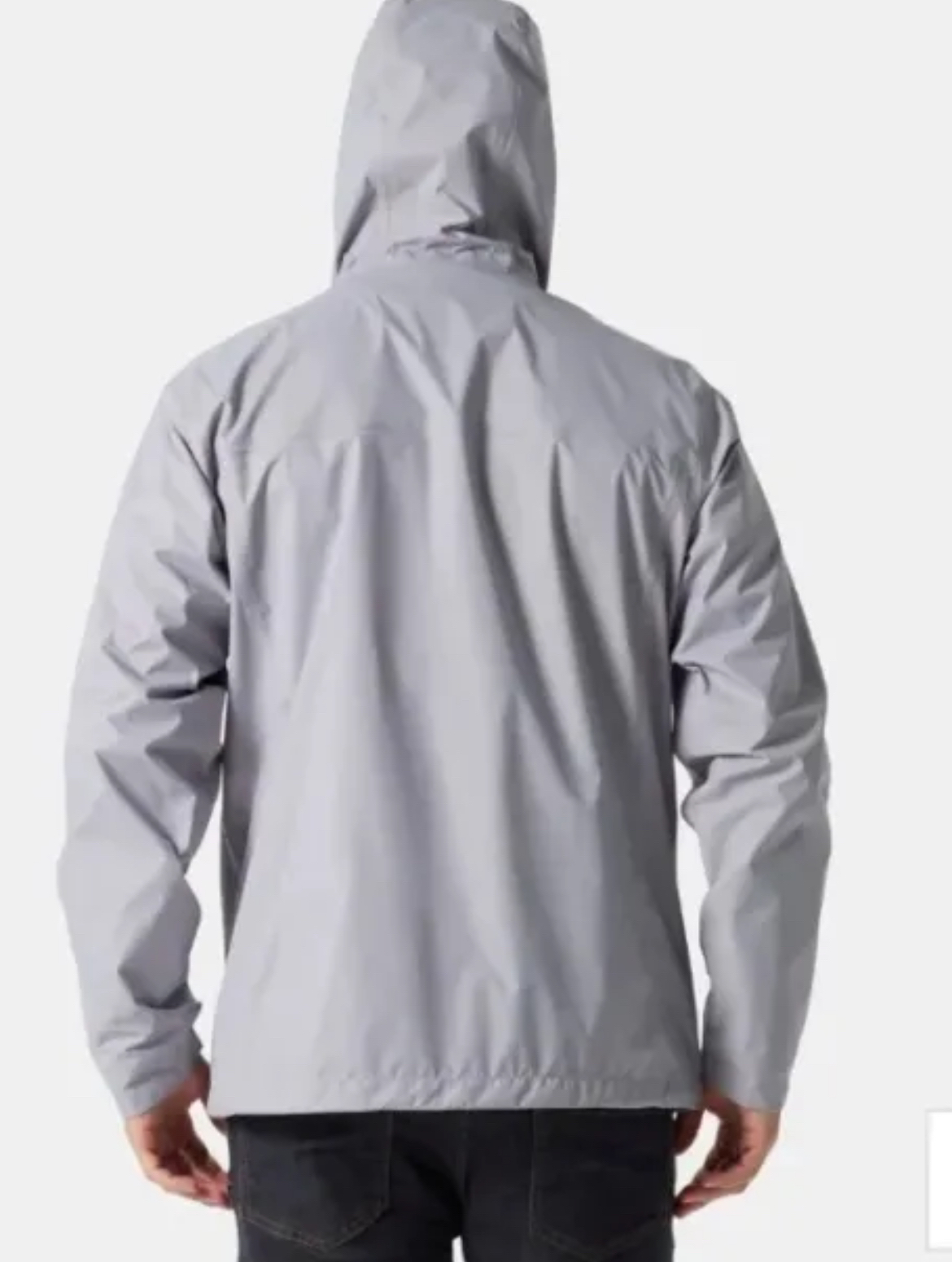 Sz XXL Sz L Men’s Columbia rain coat, hiking ,breathable grey