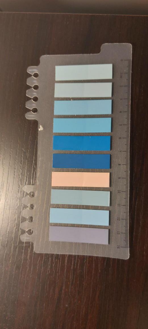 Color Note Book Tabs image indicator(2)