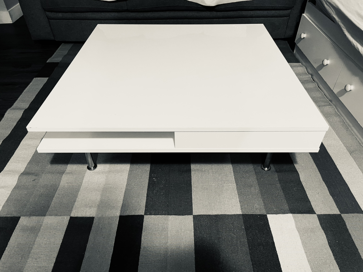 Coffee Table (IKEA Tofteryd High Gloss Coffee Table) - photo 2
