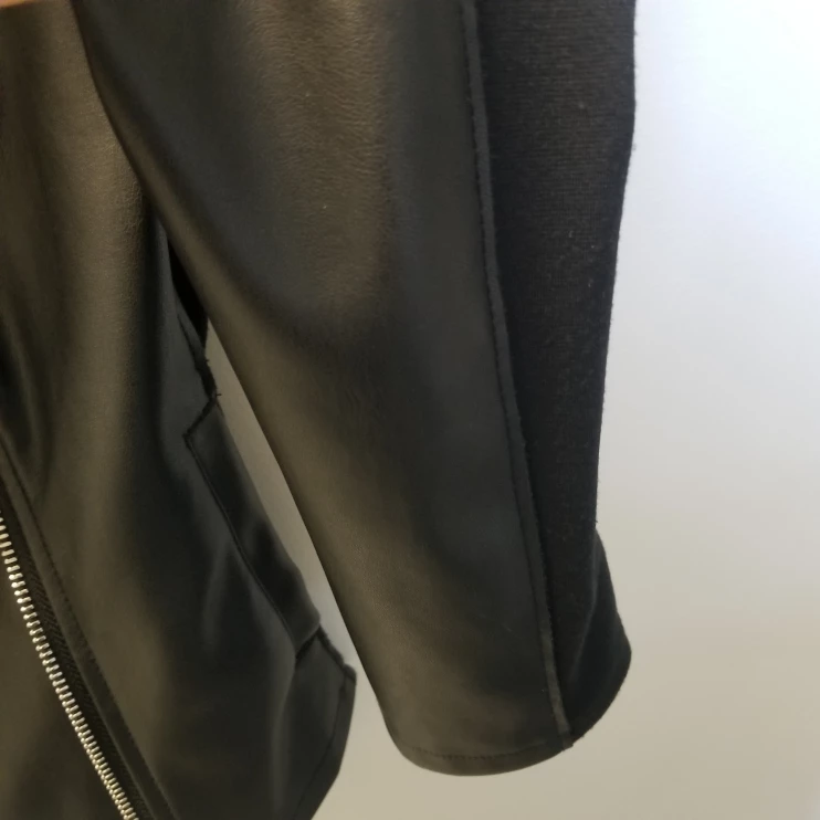 Faux Leather Jacket Women, Moto Biker / Moto Blazer Vegan image indicator(8)