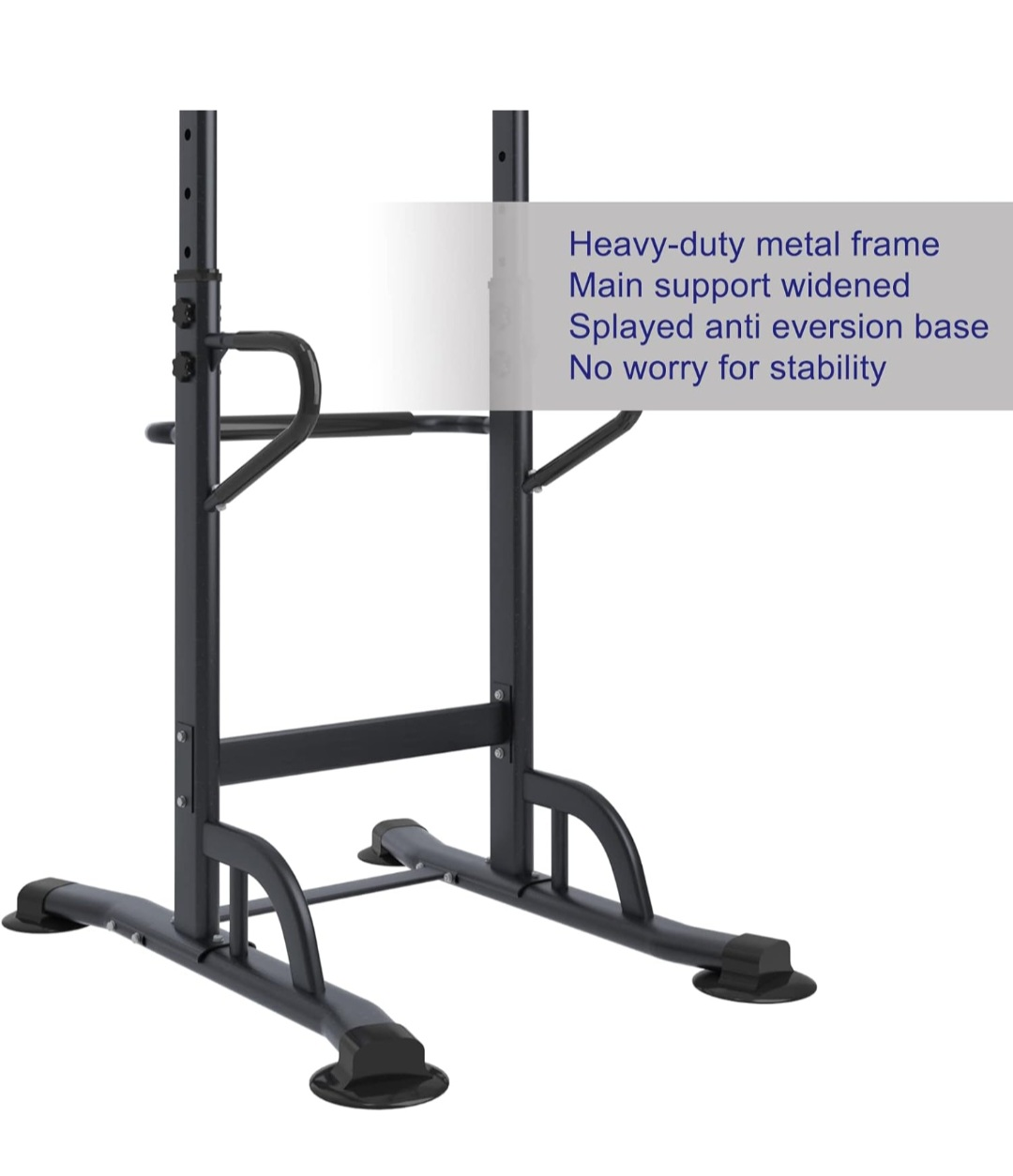 Adjustable pull up and dip station - photo 4