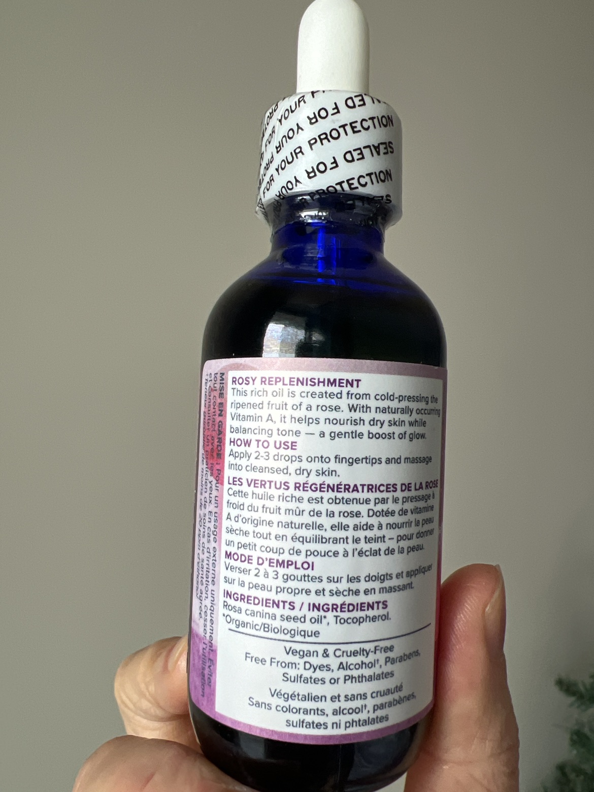 Sealed New Heritage Store organic Rosehip oil 59ml (EXP02/2025) image indicator(2)