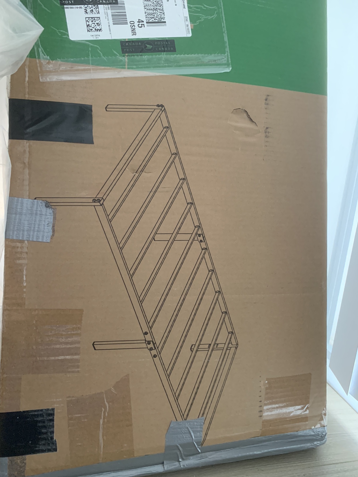 Twin size bed frame - photo 2