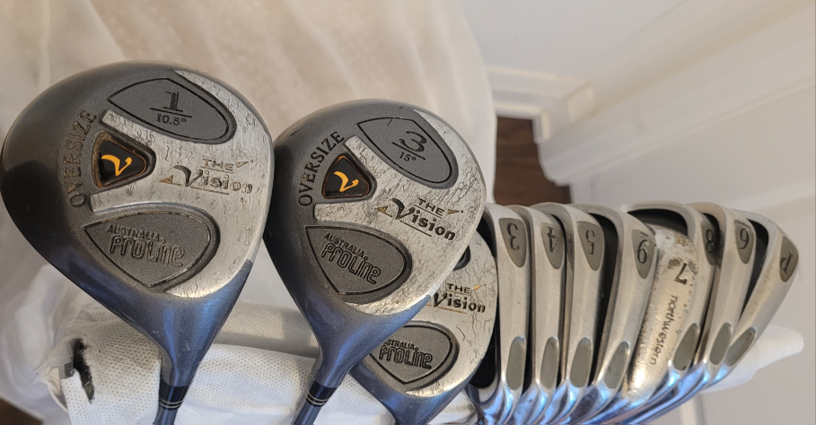 Right hand golf Bag & Golf clubs image indicator(9)