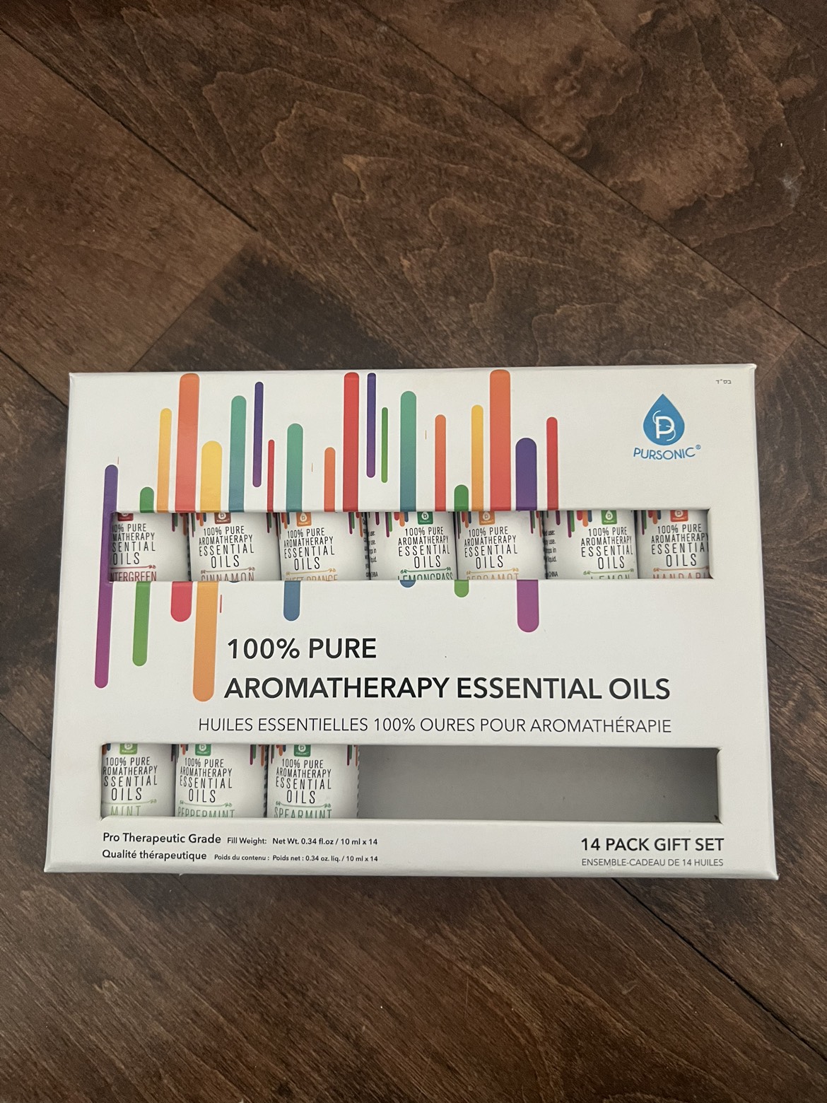 100% Pure Aromatherapy Essential Oil Set (10 Oils)