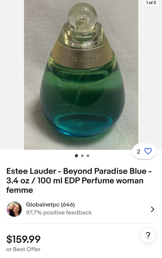 🌸 ! Estēe Lauder~(rare)Beyond Paradise Eau du Parfum image indicator(5)