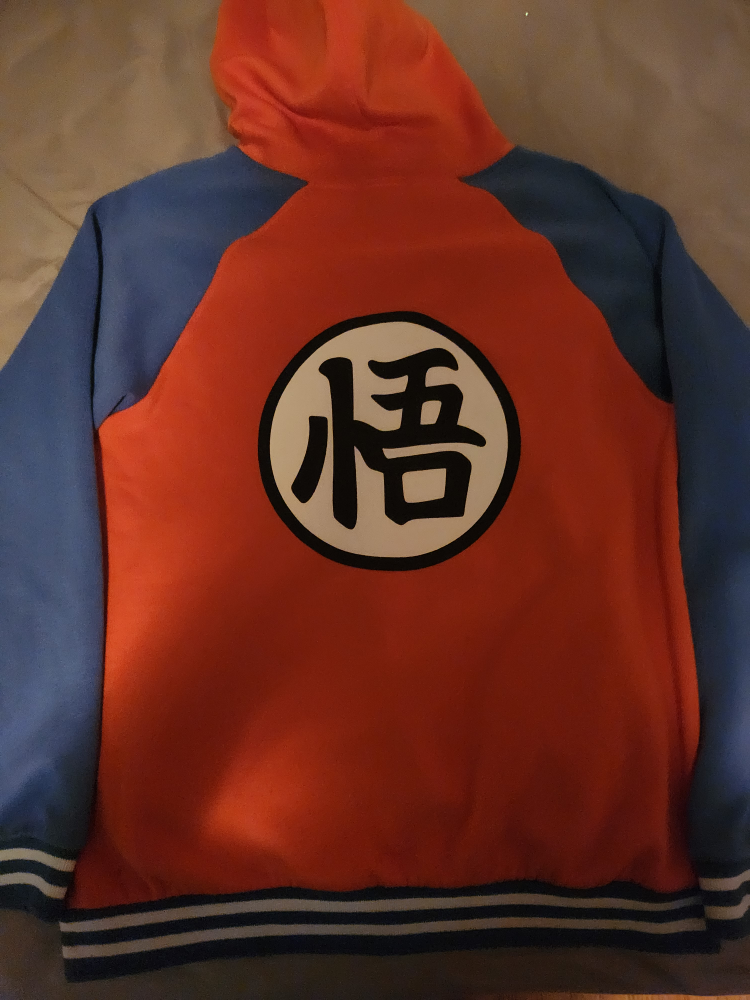 Dragon Ball Z Goku anime zip up hoodie image indicator(2)