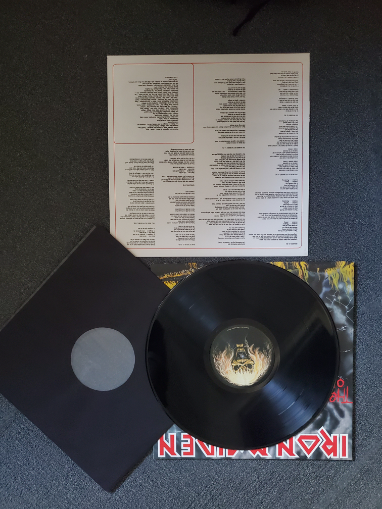 Vinyl Record: Iron Maiden(The Number of the Beast) - photo 4