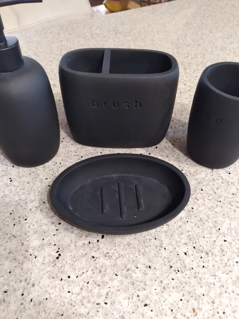 bathroom soap dish set #freecycle image indicator(2)