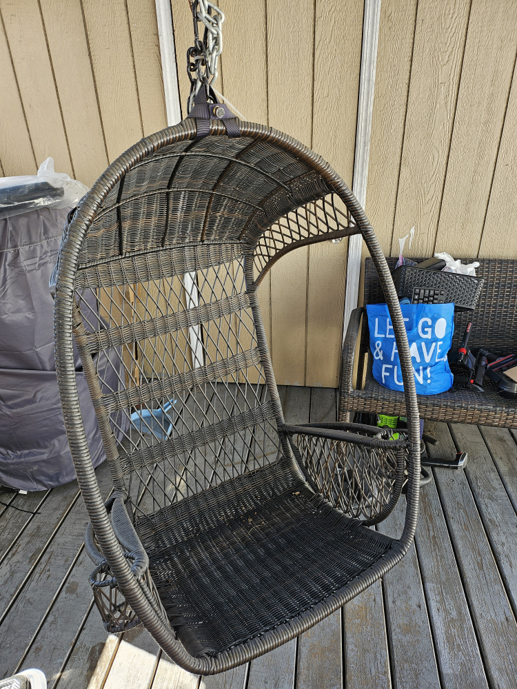 Backyard Chairs one swing and a Bench - photo 2