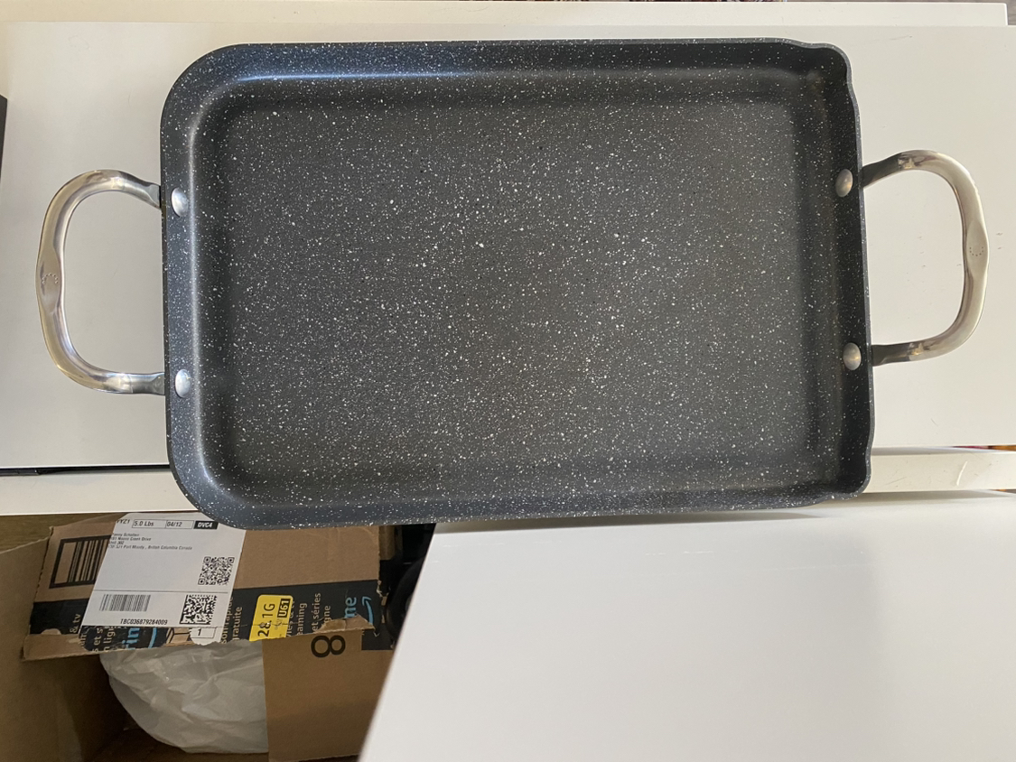 Griddle pan. #Freecycle