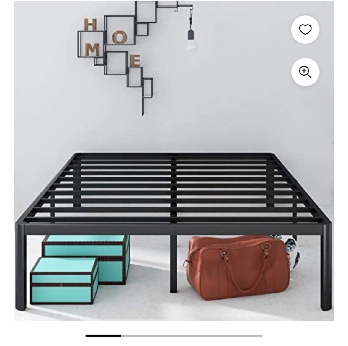 Metal bed frame - photo 2