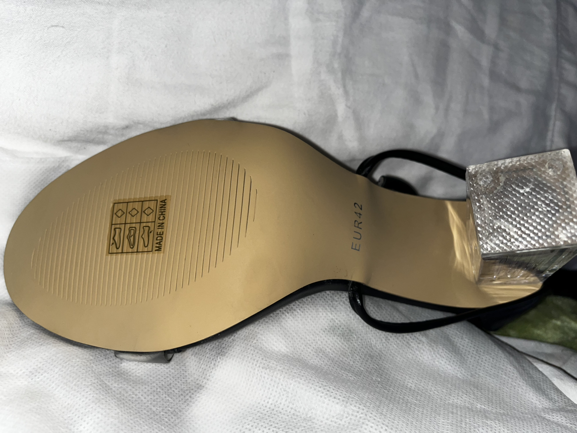 BNIB women’s high heel open toe shoe image indicator(5)