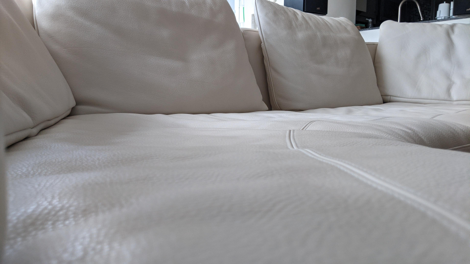 White Leather Couch image indicator(8)