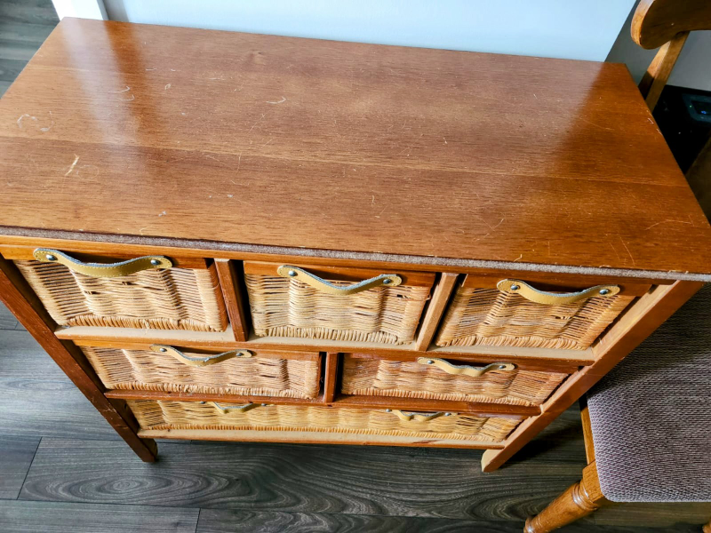 Canadian Tire Large Wicker Chest, Honey image indicator(4)