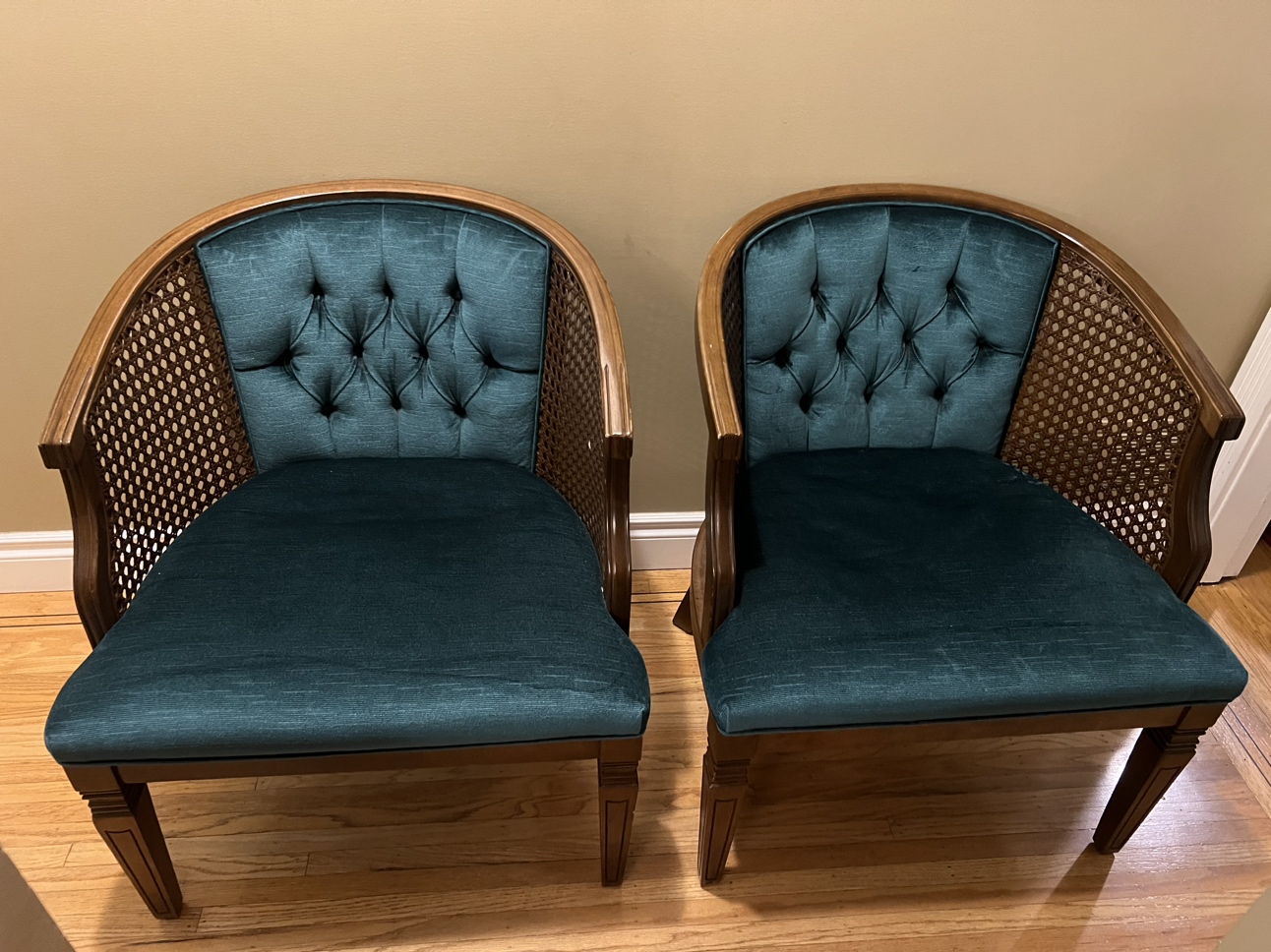 2 beautiful antique chairs