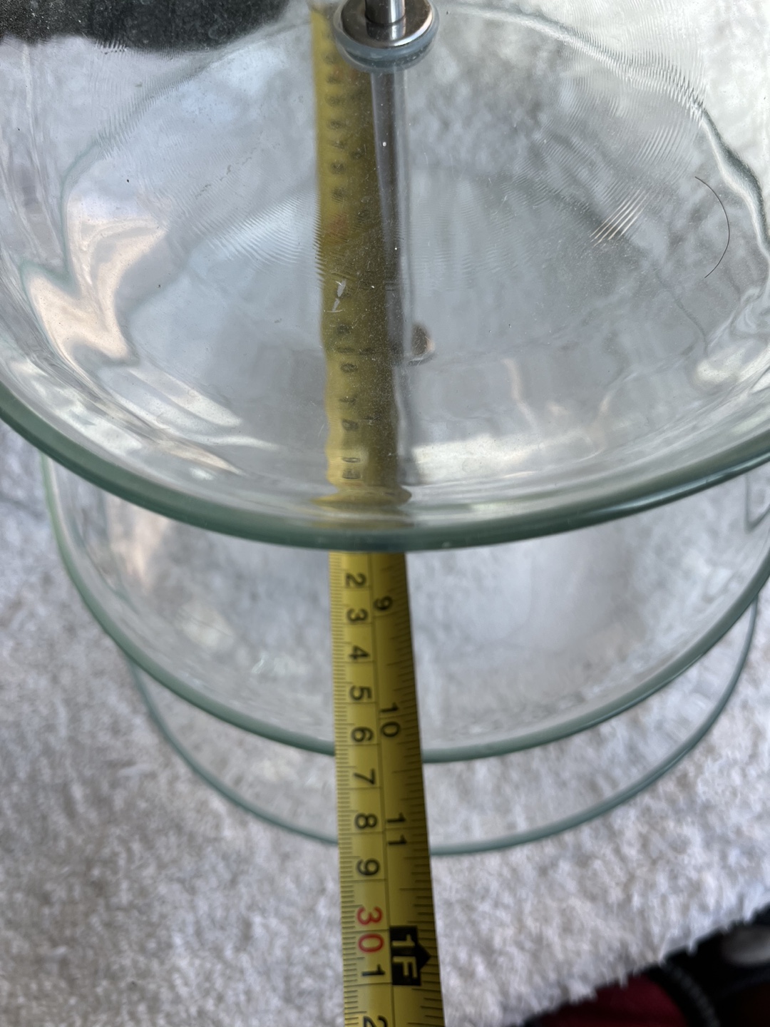 Glass 3-tier cake stand/display image indicator(4)