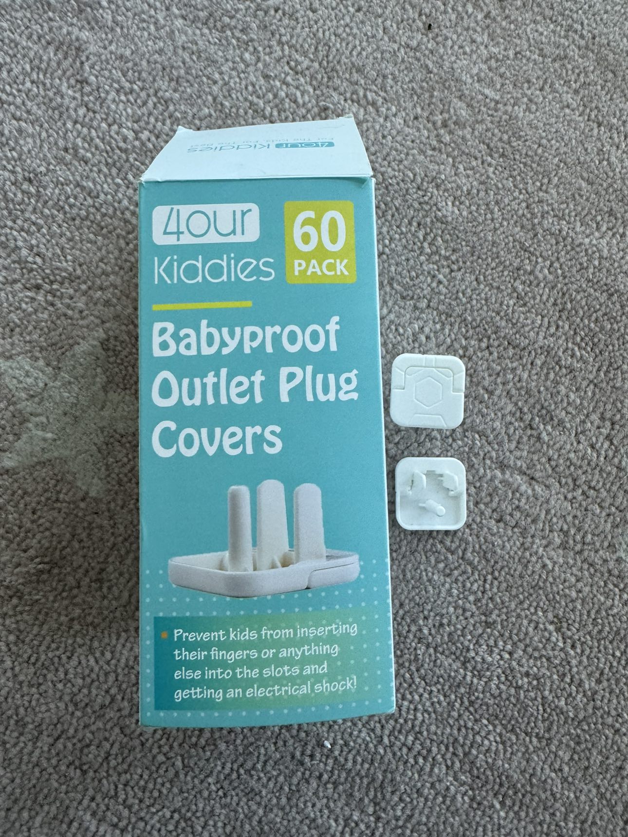 15 pcs Babyproof Outlet Plug Covers #freecycle thumbnail