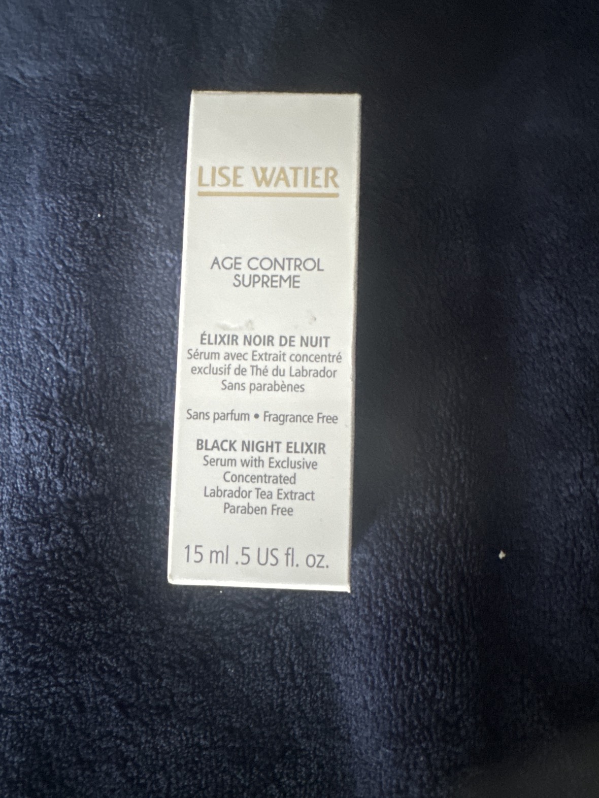 New in sealed box Lise Watier Age control supreme thumbnail