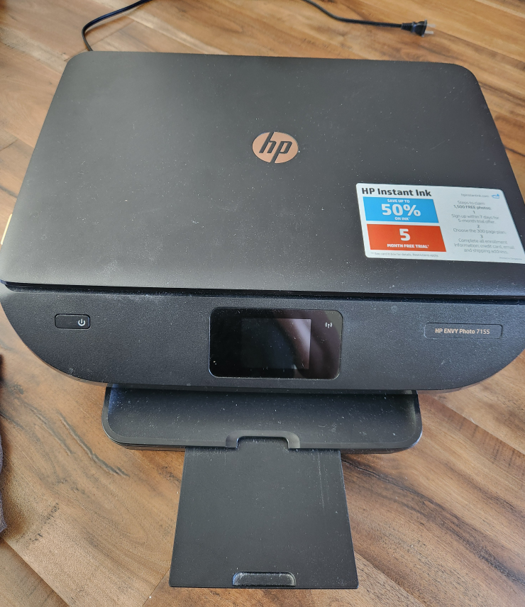 HP wireless printer - photo 3