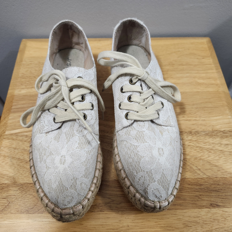 LACE J / SLIDES Platform shoes. #size8 - photo 2