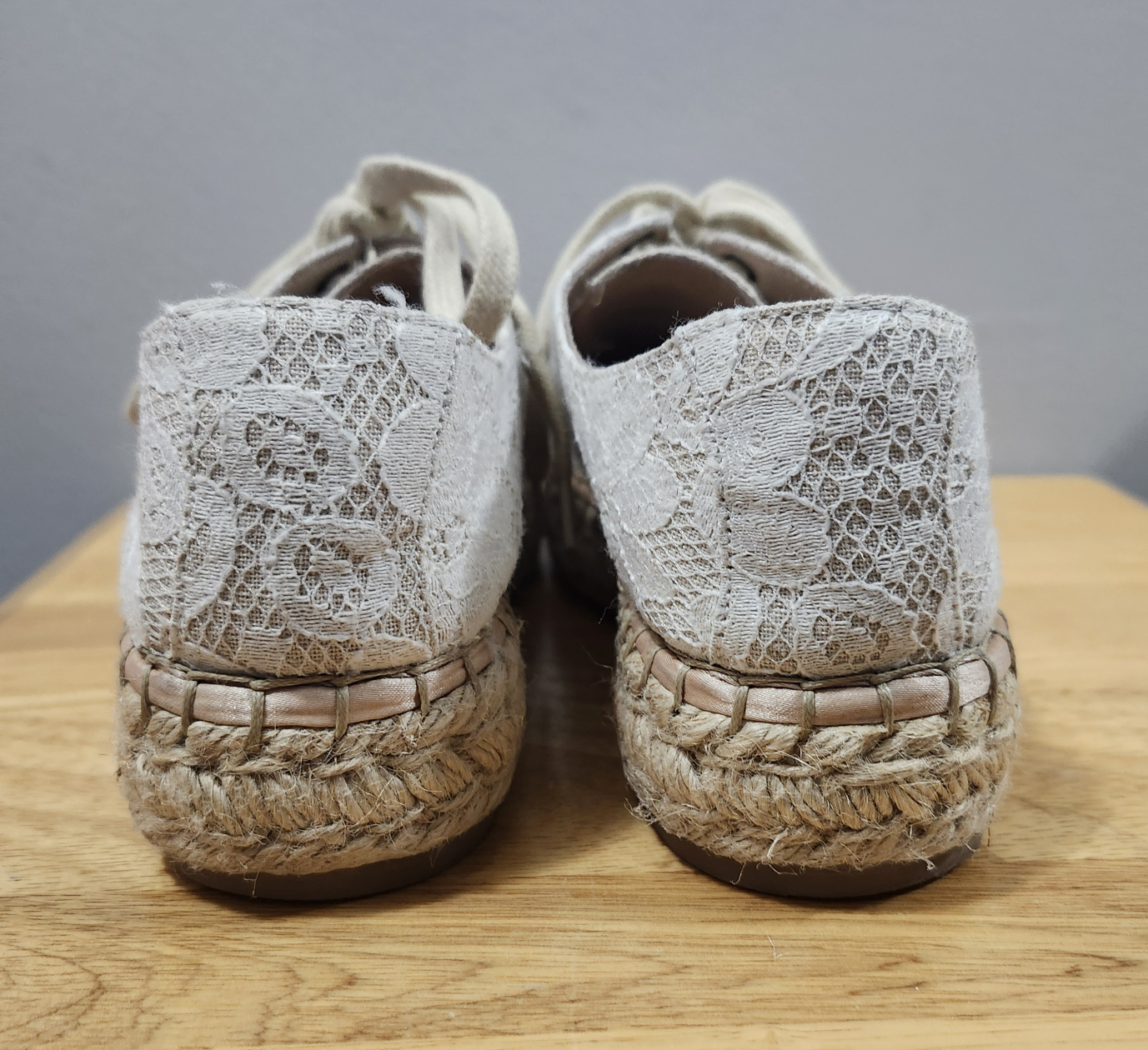 LACE J / SLIDES Platform shoes. #size8 - photo 5