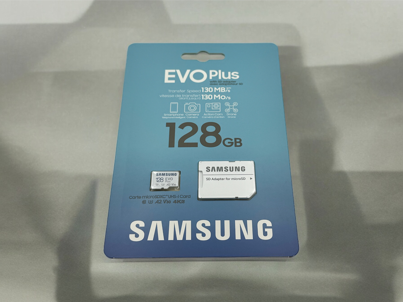 Samsung EVO plus 128gb microSDXC A2