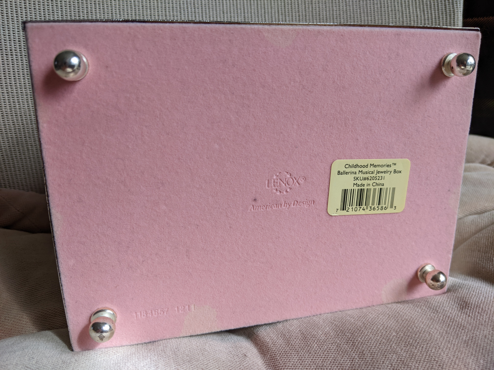 Ballerina Musical Jewelry Box - LENOX 'Childhood Memories™️ image indicator(5)