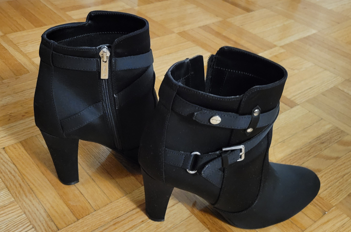 Sleek Black Boots image indicator(2)