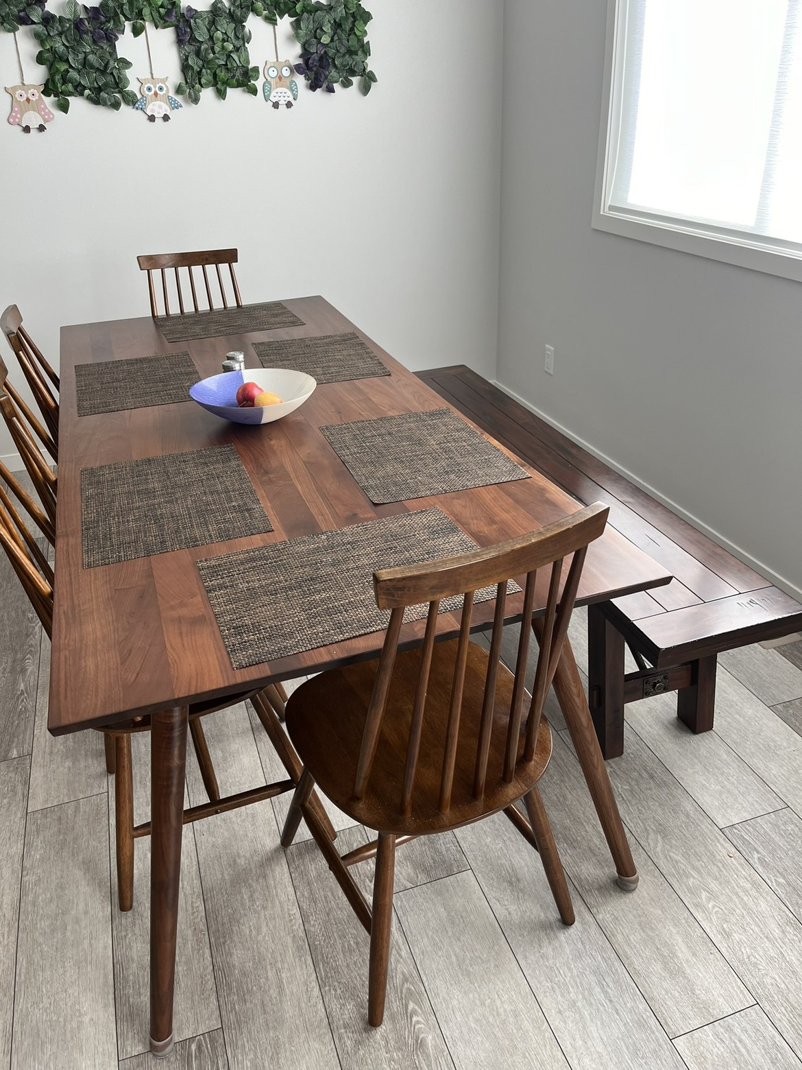 Dining table(SOLD) +6 chairs(SOLD) +a bench🥕🥕🥕 - photo 4