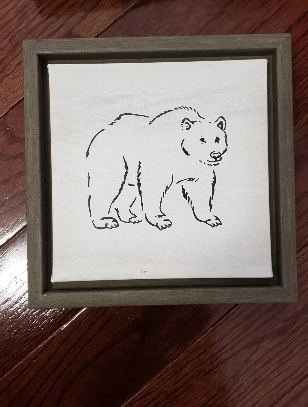 Framed canvas art - photo 3