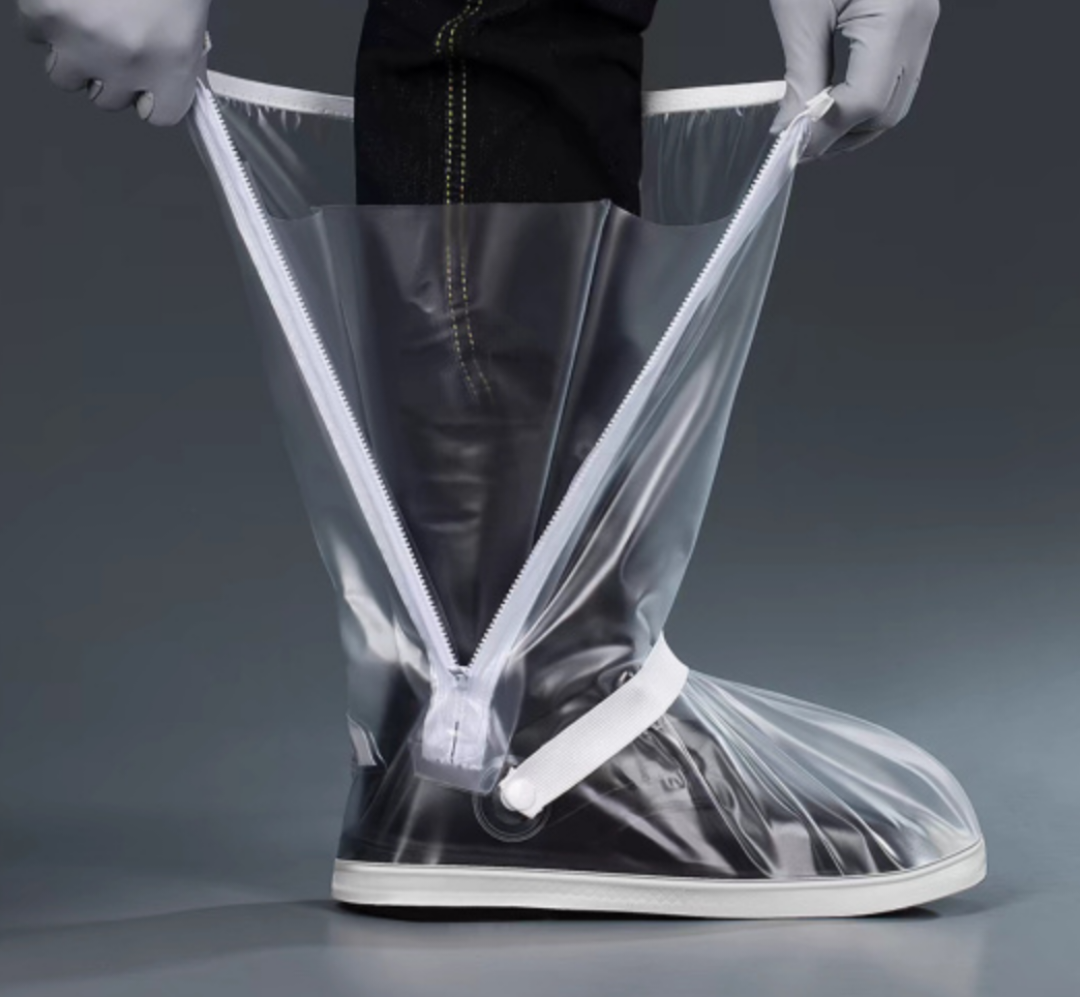 Transparent Unisex Waterproof Shoe Cover For Adult - photo 3