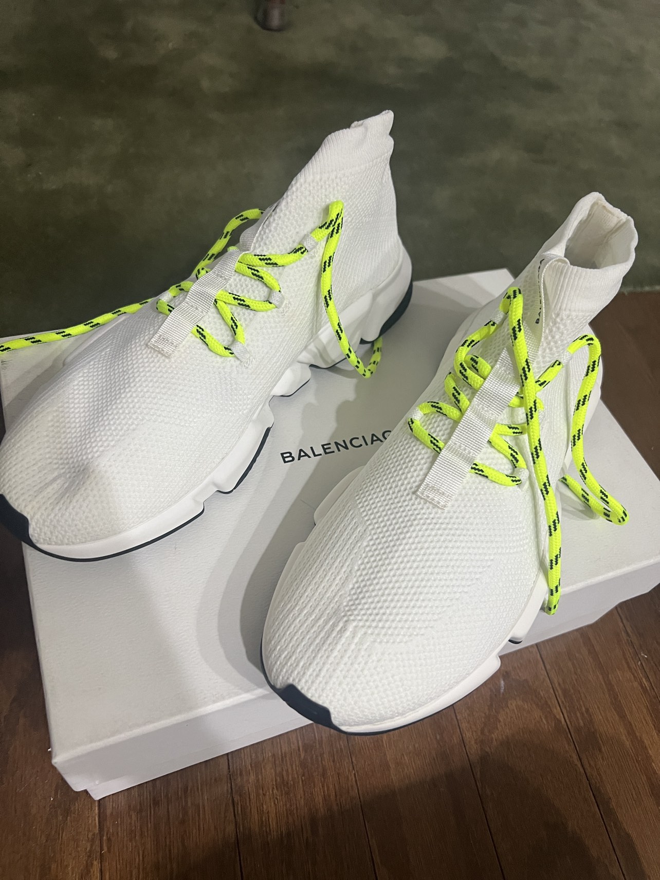 Balenciaga lace up knit socks - photo 2