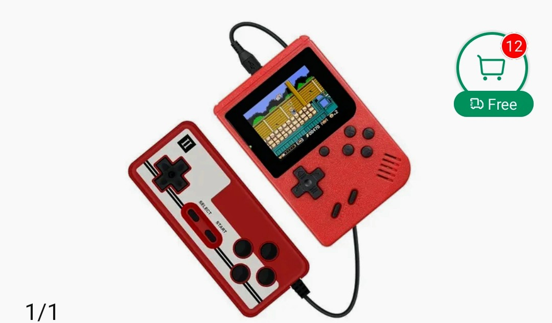 Retro Handheld Arcade/ Controller/400 Games! + Retro Poster - photo 4