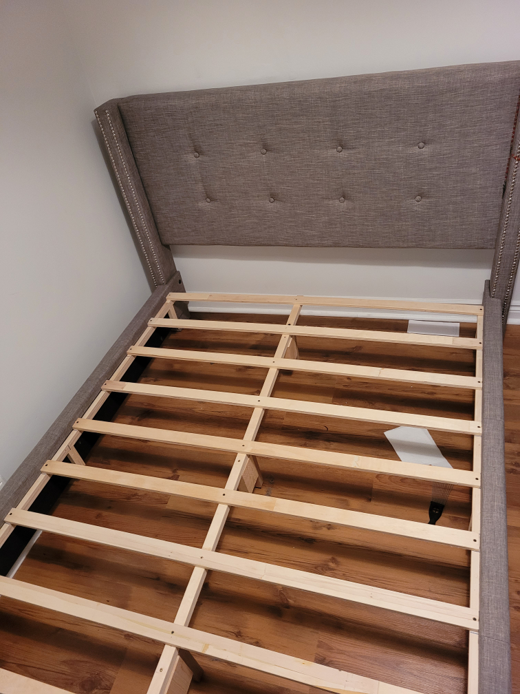 Double Bed Headboard + Frame