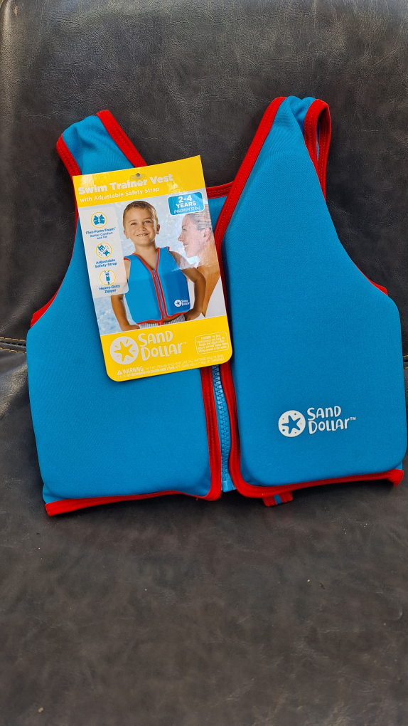 Swim Trainer Vest Adjustable Safety Straps  -  Boys and girls image indicator(2)