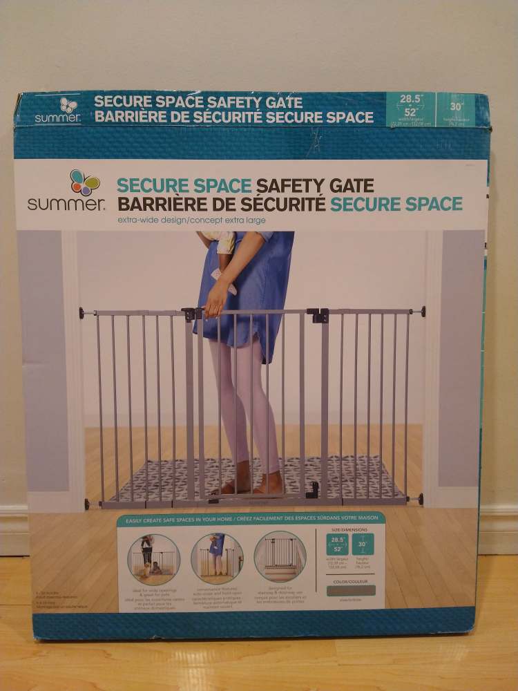 Metal Safety Gate Summet, for babies and/or dogs + freebies thumbnail
