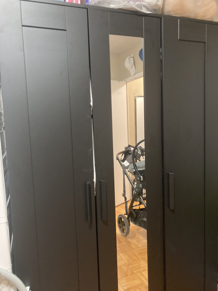 IKEA Brimnes closet