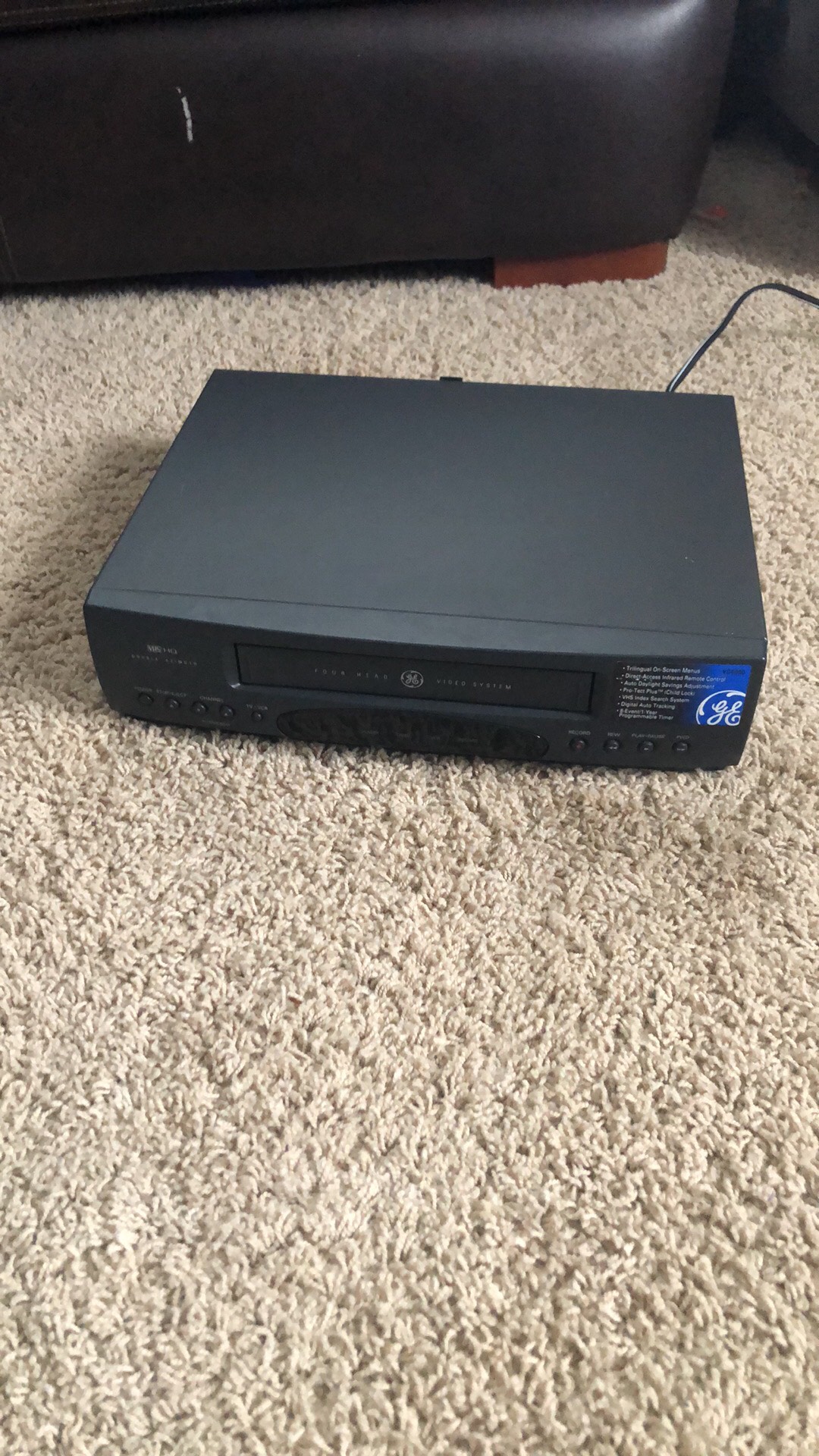 VHS player