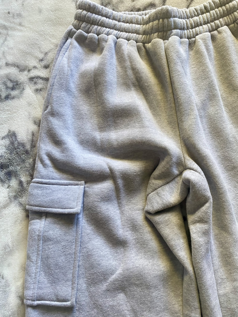 Light Grey Cargo Sweatpants image indicator(3)