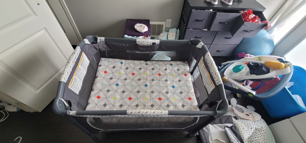 Baby Trend Nursery Den Playard. Baby crib image indicator(8)