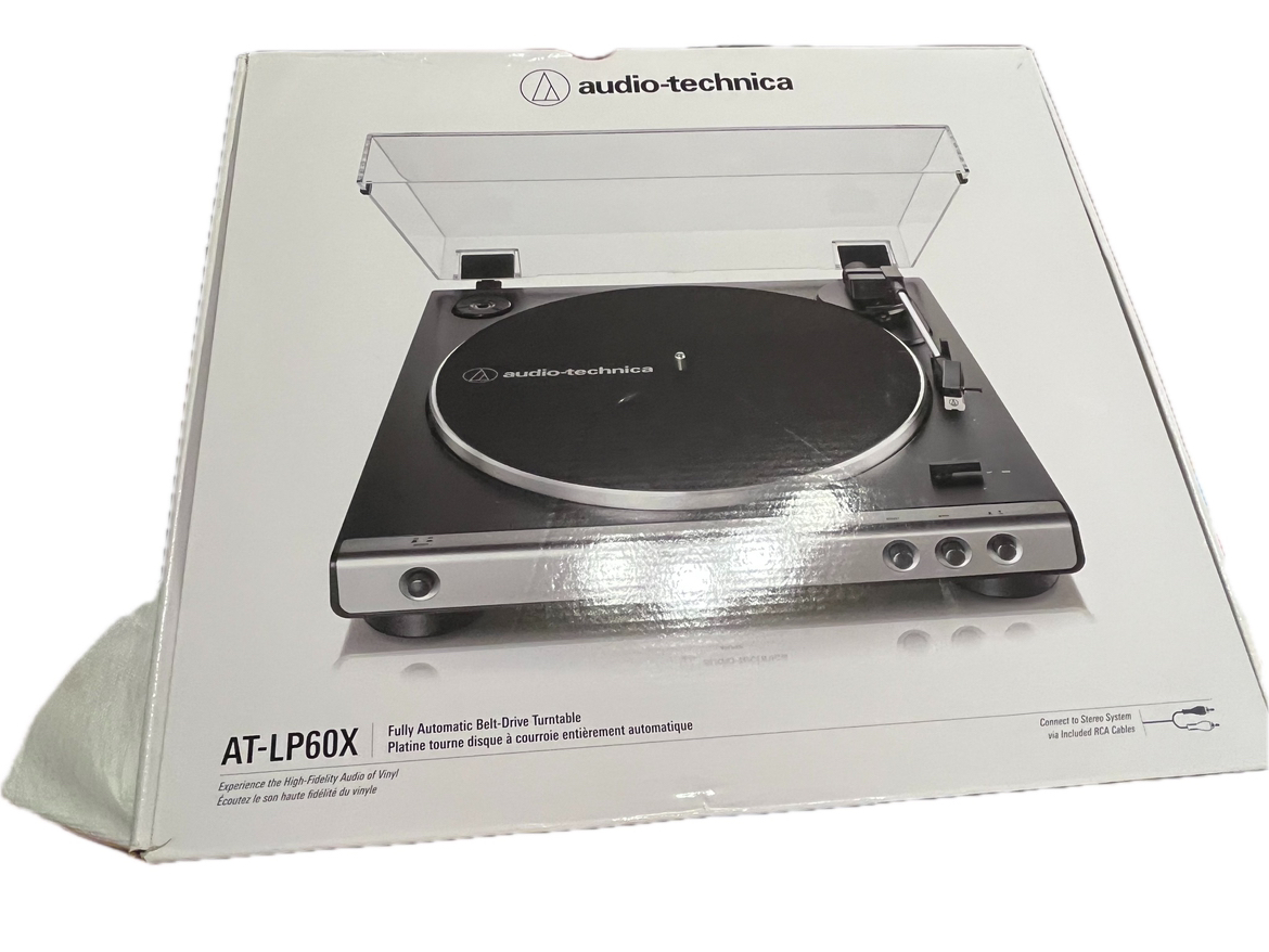 Audio-technica turntable with Edifier speakers thumbnail